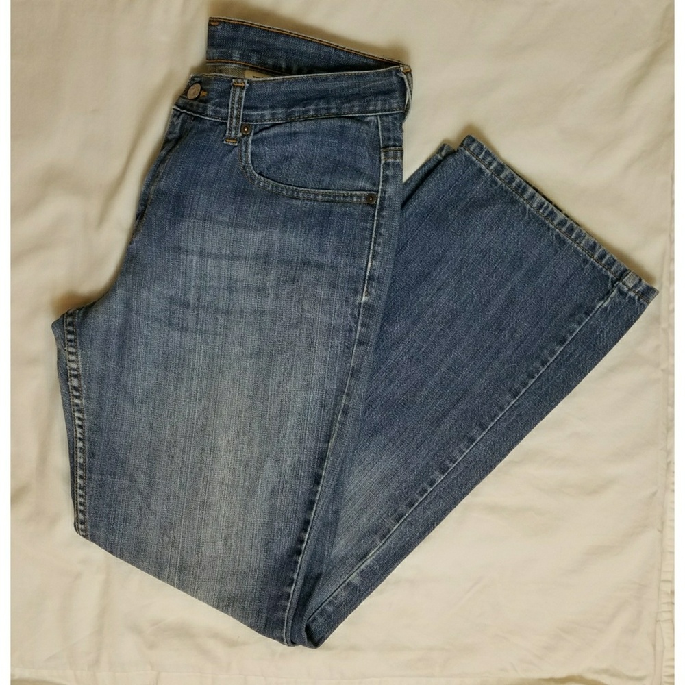 Levi's 515 Jeans Light Wash Bootcut Cotton Size 10